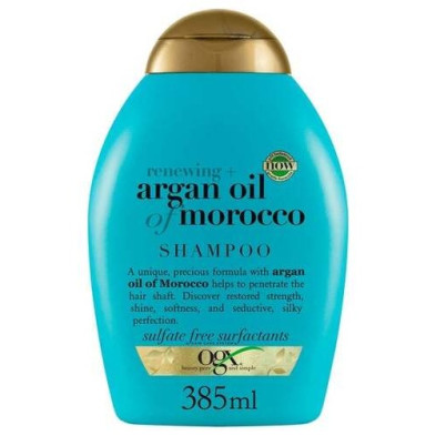 Ogx Champú Aceite De Argán De Marruecos, Pelo Seco Y Dañado 385 Ml