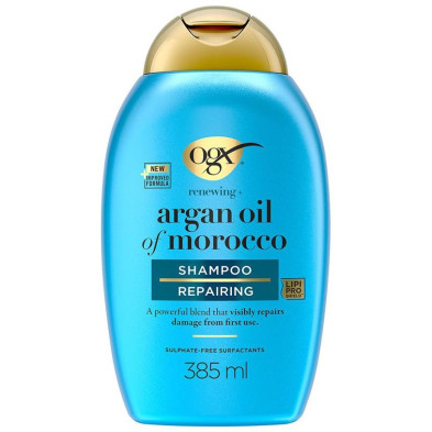 Ogx Champú Aceite De Argán De Marruecos, Pelo Seco Y Dañado 385 Ml