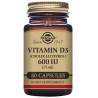 Vitamina D3 600 Uid 60cap Vegetales