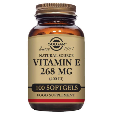 Vitamina E 400ui (268mg) 100cap Blandas
