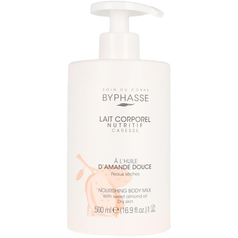 Leche Corporal Nutritiva Con Aceite De Almendra 500 Ml Leche Corporal Nutritiva Con Aceite De Almendra 500 Ml
