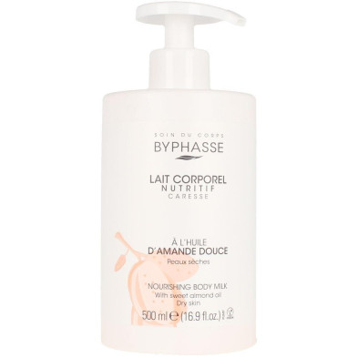 Leche Corporal Nutritiva Con Aceite De Almendra 500 Ml Leche Corporal Nutritiva Con Aceite De Almendra 500 Ml
