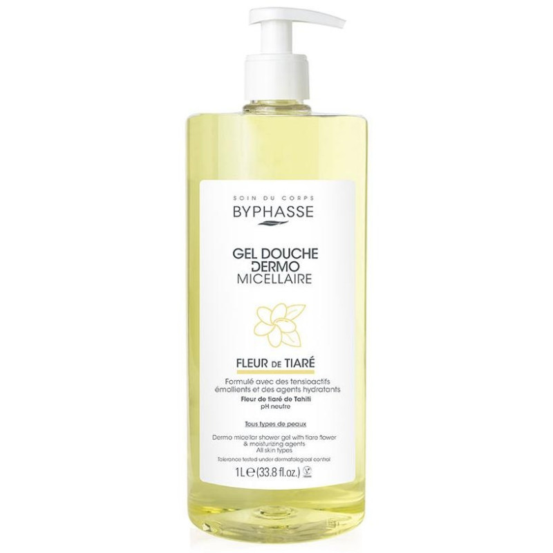 Byphasse Dermo Gel De Ducha Micelar Monoi 1000Ml Byphasse Dermo Gel De Ducha Micelar Monoi 1000Ml