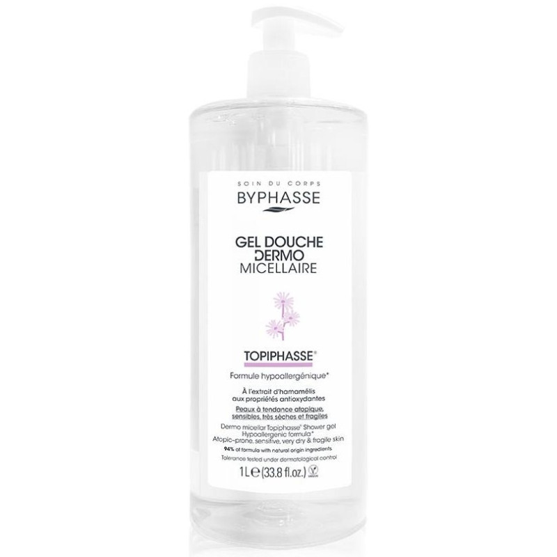 Byphasse Dermo Gel De Ducha Micelar Topiphasse 1L Byphasse Dermo Gel De Ducha Micelar Topiphasse 1L
