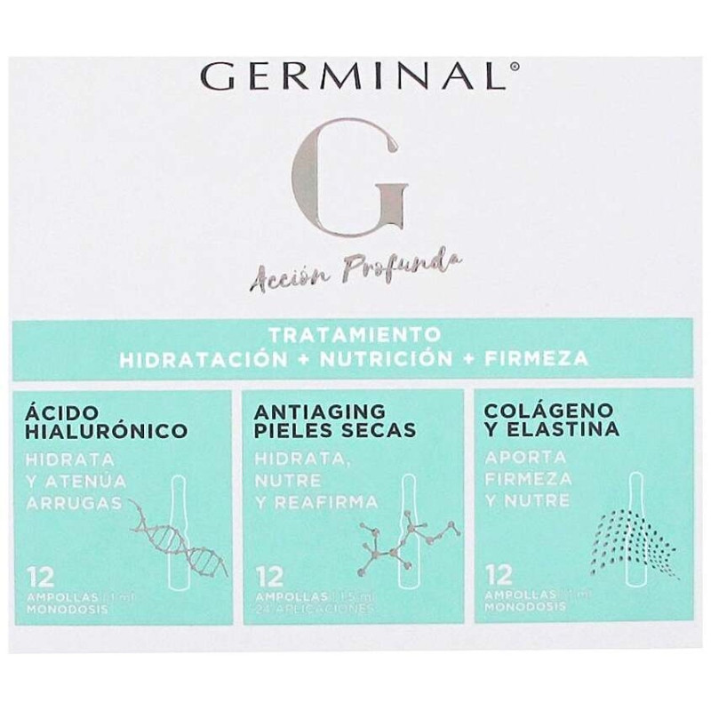 Acción Profunda Hidratación Nutrición Y Firmeza Ampollas 36 X 1 Ml Acción Profunda Hidratación Nutrición Y Firmeza Ampollas 36 X 1 Ml