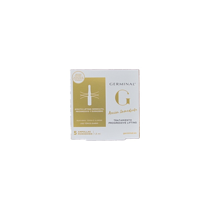 Germinal Accion Inmediata Tratamiento Progressive Lifting 5 Ampollas