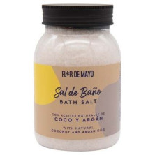 Flor De Mayo Sal De Baño Argán Y Coco 650G