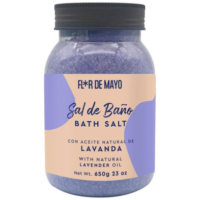 La Casa De Los Aromas Sal De Baño Lavanda 650G