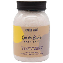 Flor De Mayo Sal De Baño Argán Y Coco 650G
