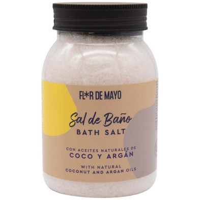 Flor De Mayo Sal De Baño Argán Y Coco 650G