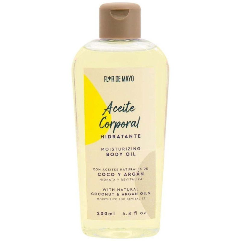 Flor De Mayo Aceite Corporal Hidratante Coco Y Argán 200Ml