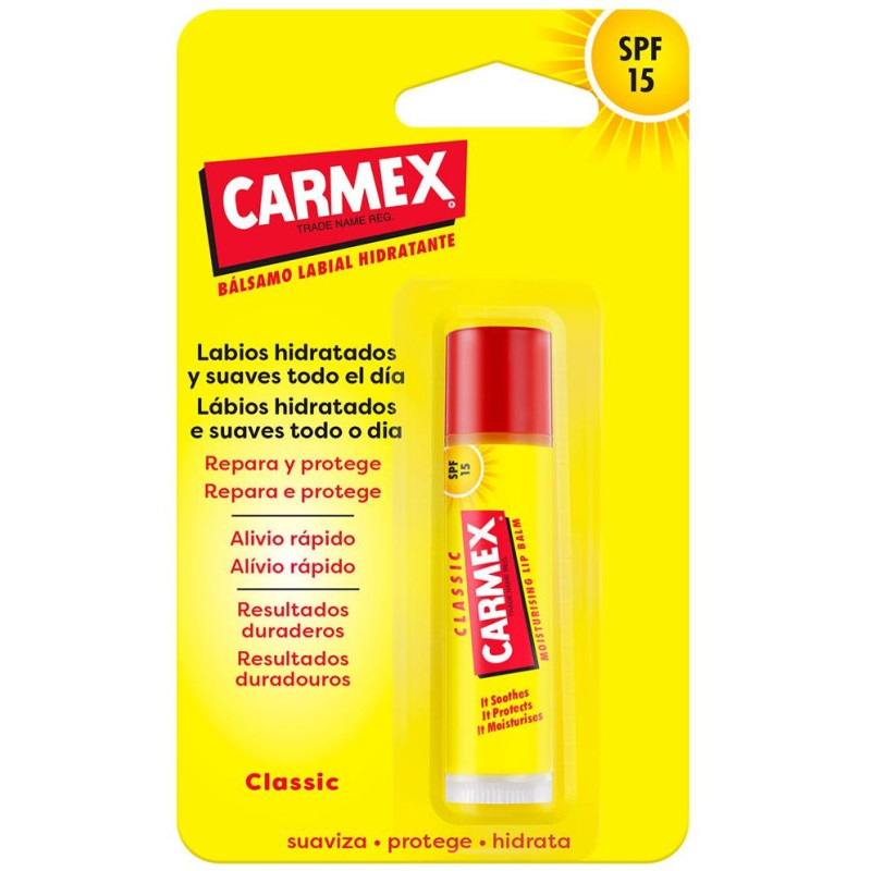Carmex Classic Bálsamo Labial Stick Spf15 4,25 G