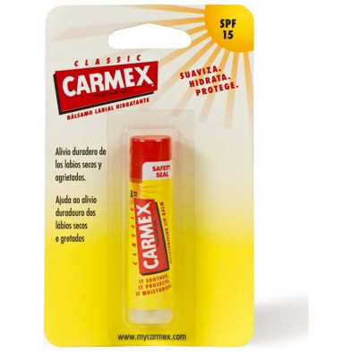 Carmex Classic Bálsamo Labial Stick Spf15 4,25 G