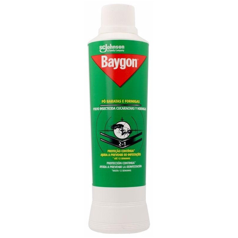 Baygon Polvo Insecticida Cucarachas Y Hormigas 250 Gr