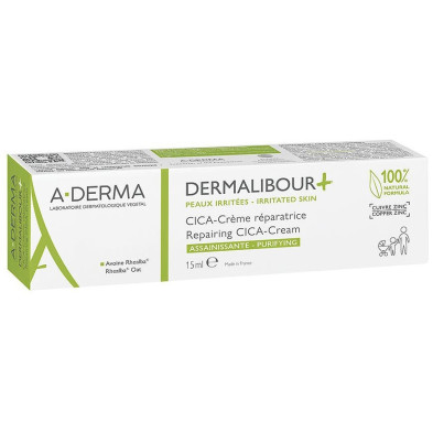 Aderma Dermalibour + CrMe Dermite Irritative Tube De 15 Ml