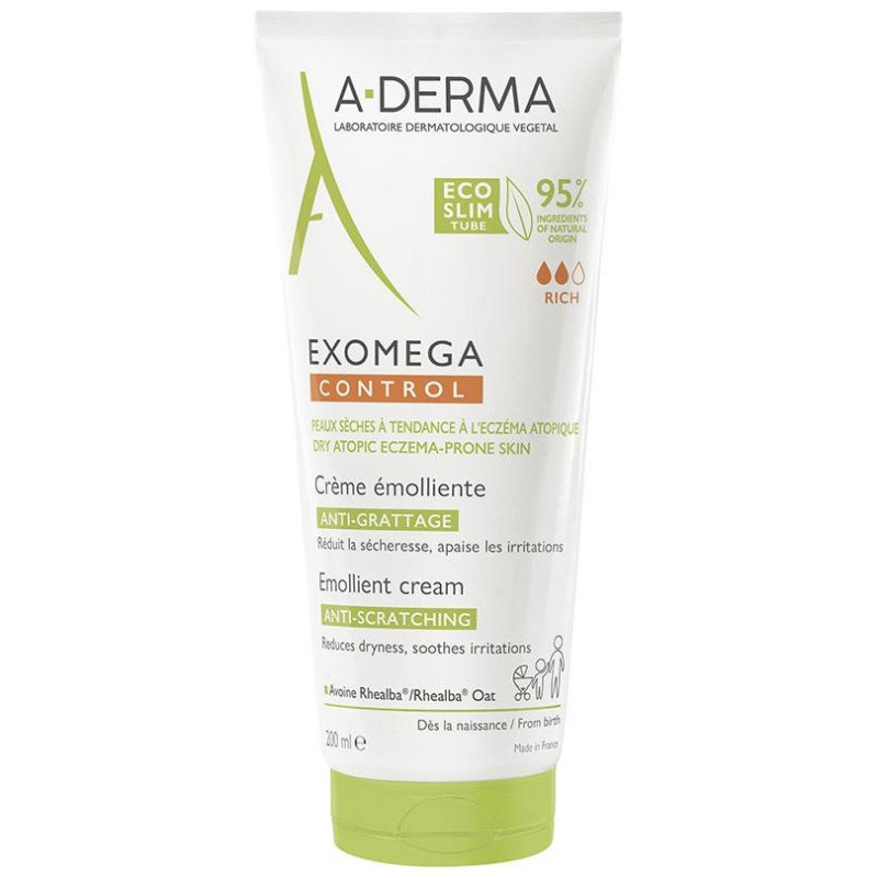 A-Derma Exomega Control Crema Emoliente 200Ml A-Derma Exomega Control Crema Emoliente 200Ml