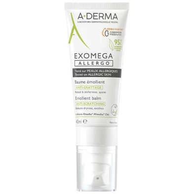 A-Derma Exomega Allergo Bálsamo Emoliente 40Ml A-Derma Exomega Allergo Bálsamo Emoliente 40Ml