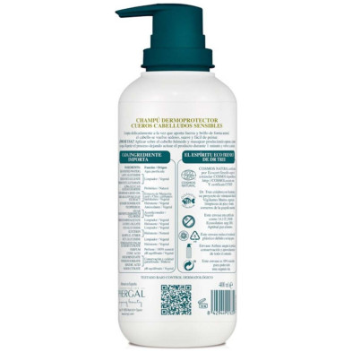 Dr. Tree Champú Dermoprotector Cuero Cabelludo Sensible 400Ml