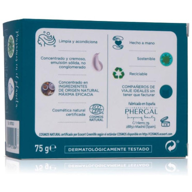 Dr. Tree Champú Sólido 2 En 1 Nutrición 75G