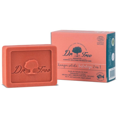 Dr. Tree Champú Sólido 2 En 1 Fortaleza 75G
