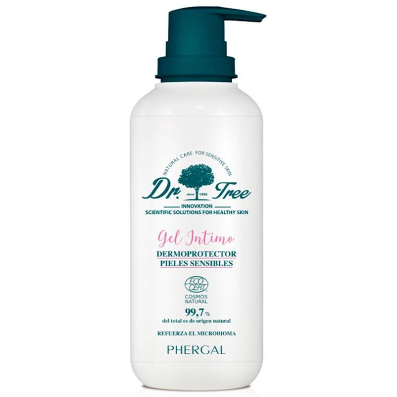 Dr Tree Gel Íntimo Dermoprotector Hipoalergénico Sensible 400Ml