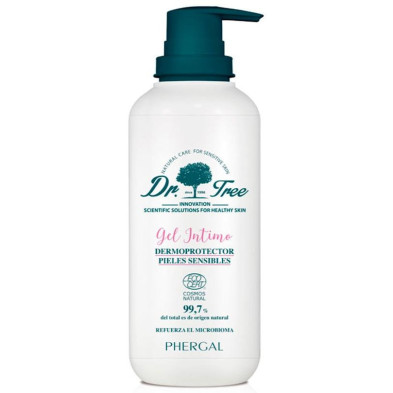 Dr Tree Gel Íntimo Dermoprotector Hipoalergénico Sensible 400Ml