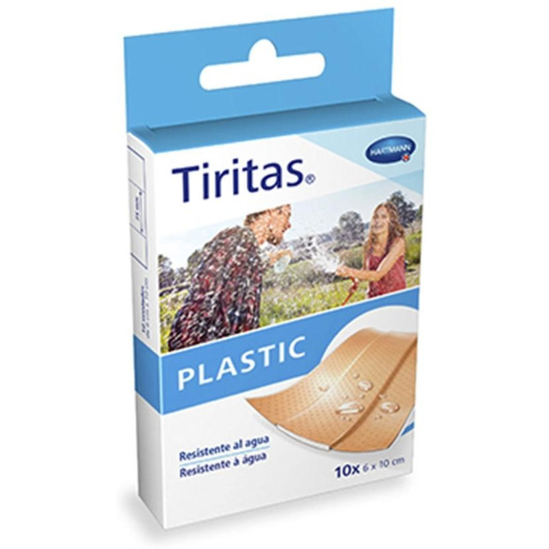 Tiritas Plastic 6X10Cm 10 U