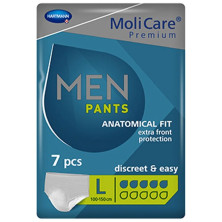 Molicare Premium Men Pants Braga Incontinencia Talla L 7Uds