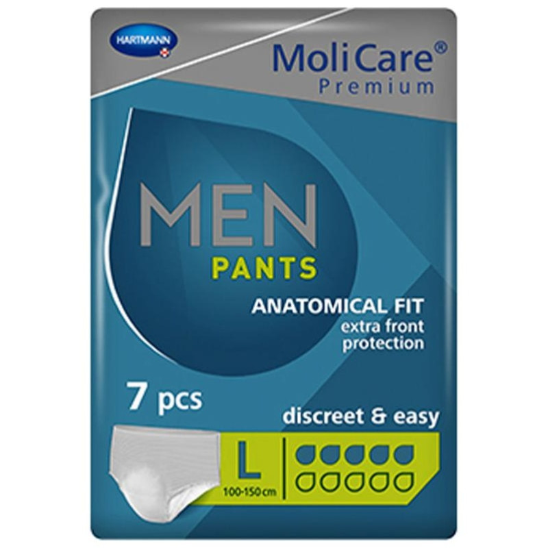 Molicare Premium Men Pants Braga Incontinencia Talla L 7Uds
