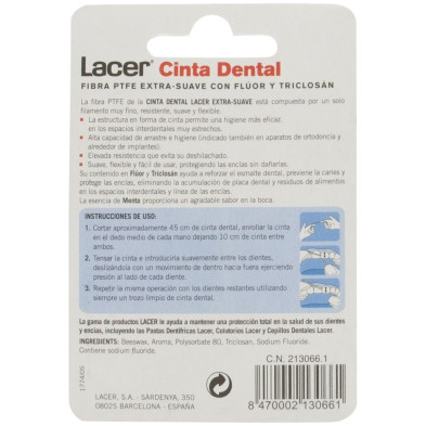 Cinta Dental Ptfe Sabor Menta 50 Metros 1 U