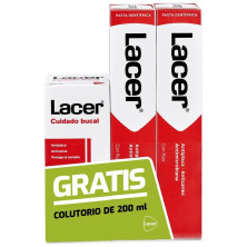 Lacer Pasta Dentífrica 2X125Ml + Colutorio 200Ml