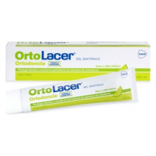 Lacer Ortolacer Ortodoncia Gel Dentífrico Lima Fresca 125Ml