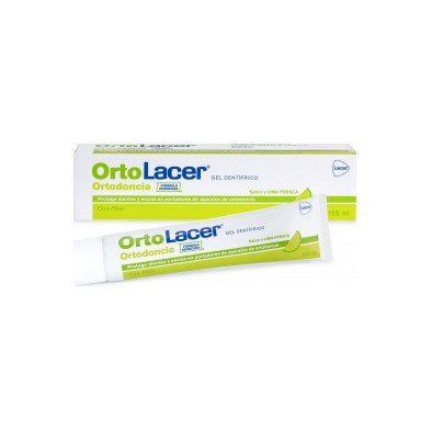 Lacer Ortolacer Ortodoncia Gel Dentífrico Lima Fresca 125Ml