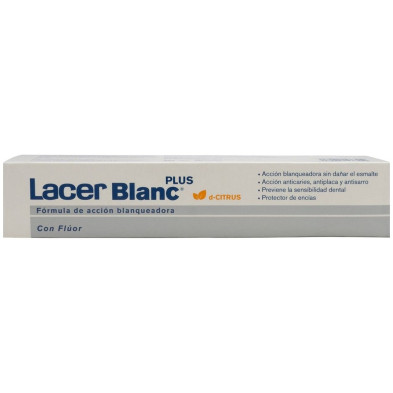 Lacer Lacerblanc Pasta Dentífrica Blanqueadora Citrus 125Ml