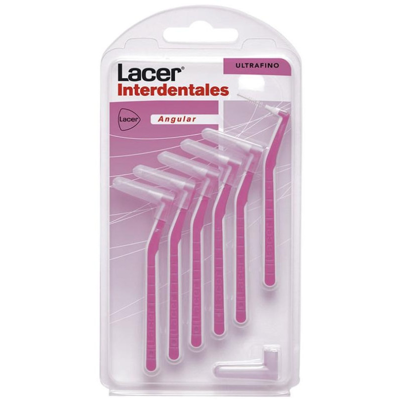 Lacer Cepillo Interdental Angular Ultrafino 6Uds