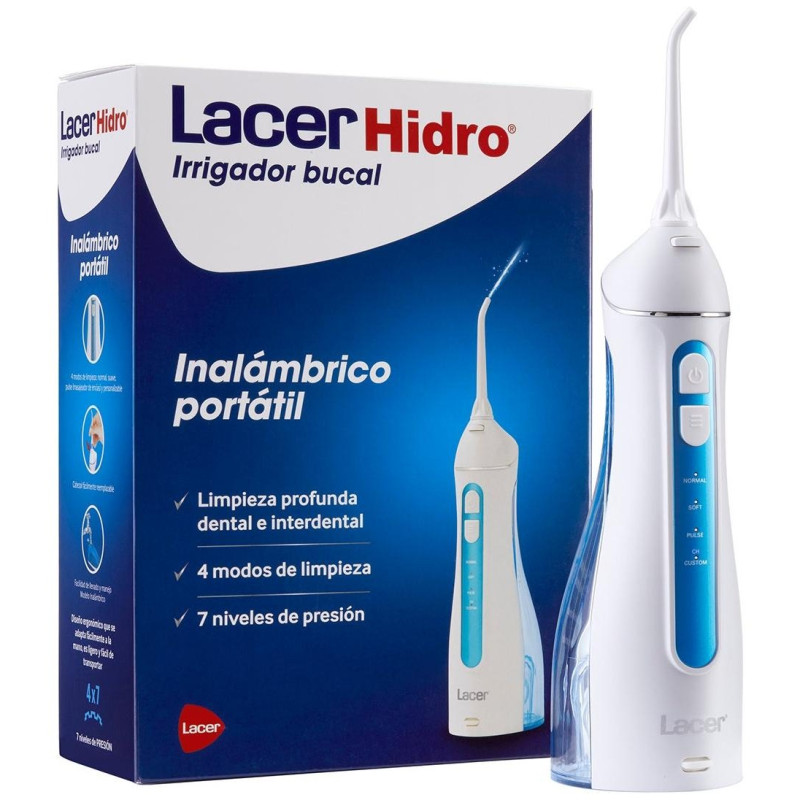 Lacer Hidro Irrigador Bucal Inalámbrico Portátil 1Ud