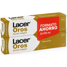 Lacer Laceroros Acción Integral Pasta Dentífrica 2X125Ml