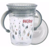 Nuby Taza Mágica Asas Tritán 6M+ Gris 240Ml 1Ud