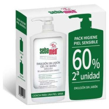Emulsión Sin Jabón Gel De Baño 2 X 750 Ml