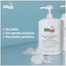 Emulsión Sin Jabón Gel De Baño 2 X 750 Ml
