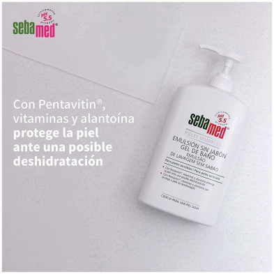 Emulsión Sin Jabón Gel De Baño 2 X 750 Ml