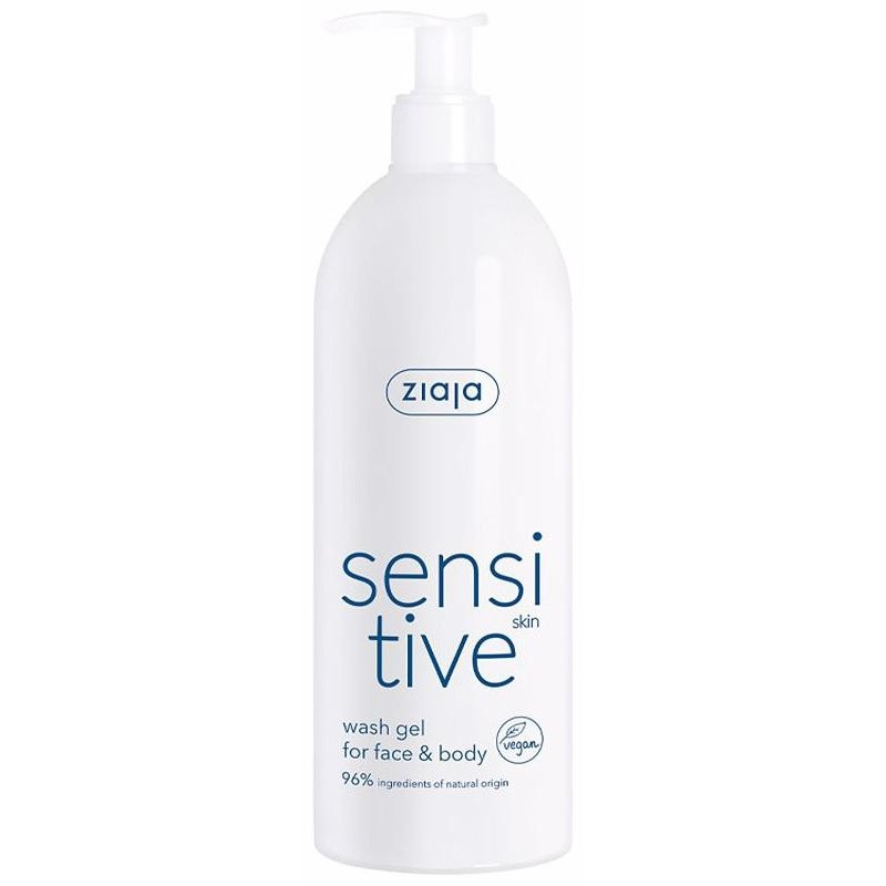 Sensitve Gel Limpiador Rostro Y Cuerpo Para Pieles Sensibles 400 Ml