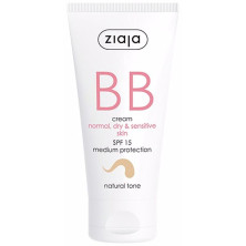 Ziaja Bb Cream Pieles Normales, Secas Y Sensibles Spf15 Tono Natural 50Ml