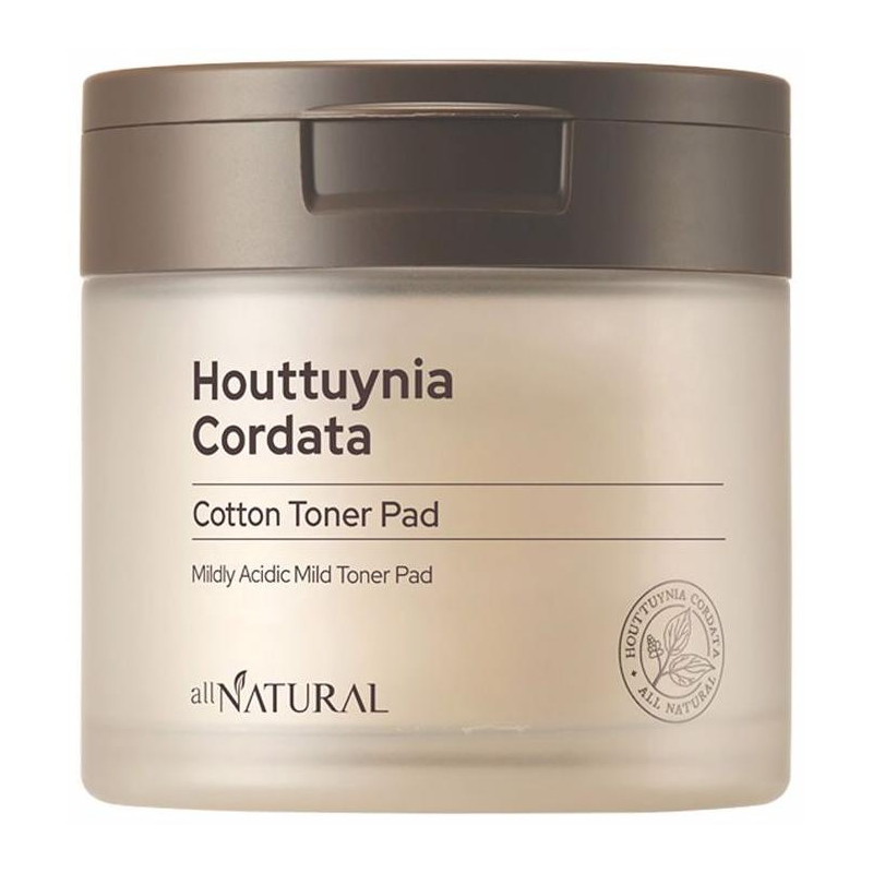 All Natural Almohadilla De Tónico De Algodón Houttuynia Cordata 50Ml