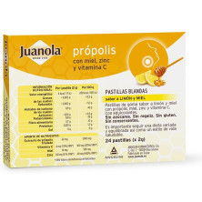 Juanola® Própolis Con Miel Y Zinc 24Uds