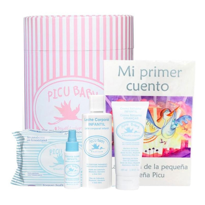 Picu Baby Infantil Tambor Rosa New Set 5Uds Picu Baby Infantil Tambor Rosa New Set 5Uds