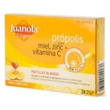 Juanola® Própolis Con Miel Y Zinc 24Uds