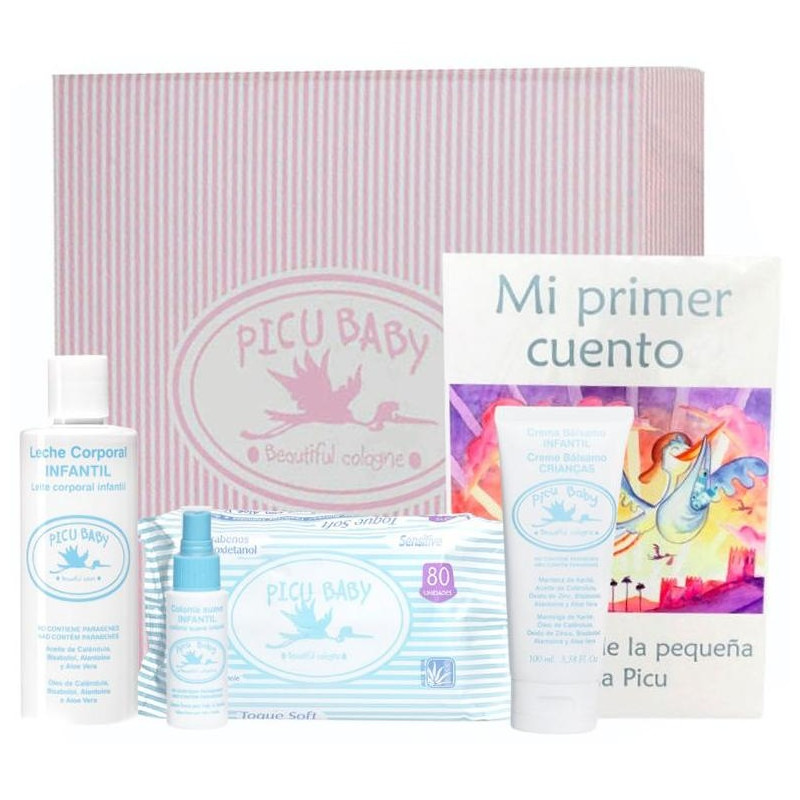 Picu Baby Infantil Caja Rayas Rosa New 5Uds Picu Baby Infantil Caja Rayas Rosa New 5Uds