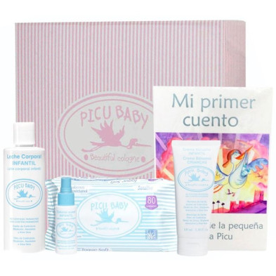 Picu Baby Infantil Caja Rayas Rosa New 5Uds Picu Baby Infantil Caja Rayas Rosa New 5Uds
