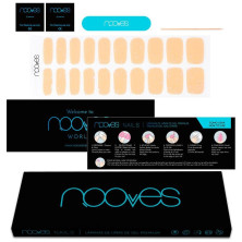 Láminas De Uñas De Gel Peach Galettes Premium Luxe Metallic 20 U